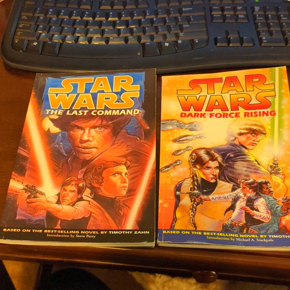 Rare Star Wars Last Command Graphic Novel and Dark Force Rising. 1st edt